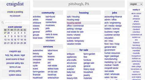 craigslist pgh